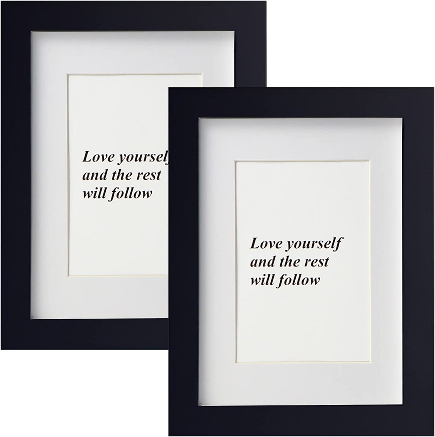 Black Picture Frame 5x7 inches