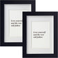 Black Picture Frame 5x7 inches