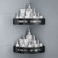 IDEA CASA Shower Caddy Corner Shelf Bathroom Organizers